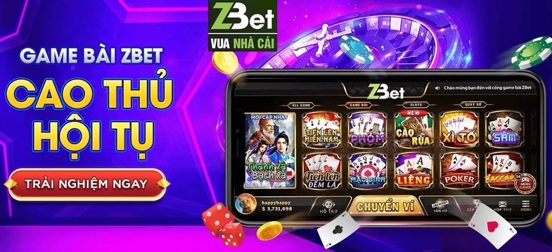 Săn thưởng khủng cùng các game đánh bạc hấp dẫn tại Zbet