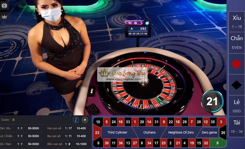 Secret playing roulette