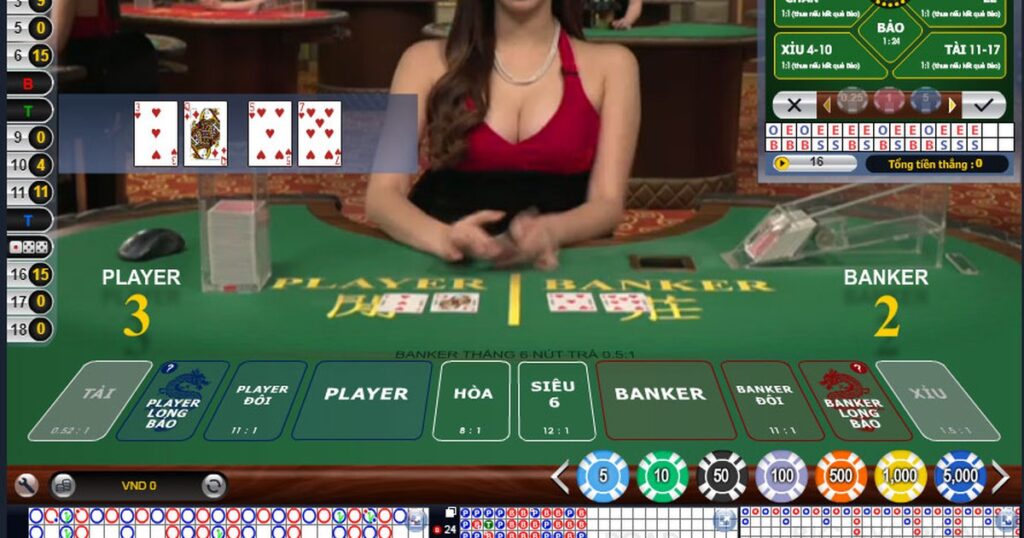 Các loại game Baccarat
