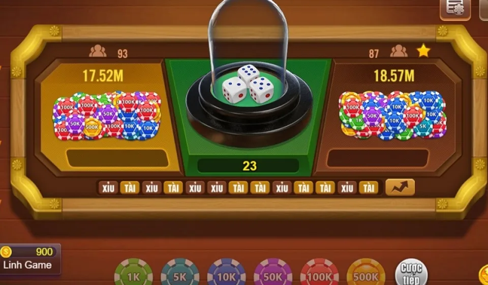 Các loại cược trong tài xỉu